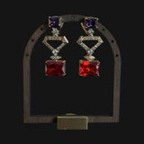 Beautiful brand inspired necklace with CZ stones