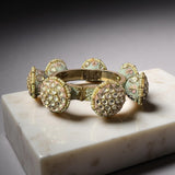 Stunning pacheli kada with meenakari accent