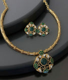 Brand inspired Meena pendant on hasli