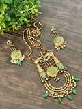 Amrapali inspired GS pendant set with matching earirngs