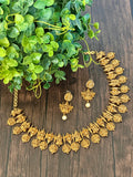 Stunning Goddess Lakshmi set with matching earrings
