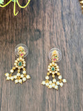 Delicate long guttu set with Flower motif