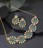 Gorgeous Kundan with pearls accent choker/ necklace