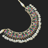 Statement necklace with Jadau accents