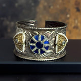 Dual tone kada with Jadau accent