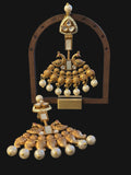 Copper base chaandbaali style with Mango motif