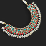 Statement necklace with Jadau accents