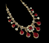Delicate kundan set with CZ stone