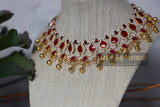 Dainty Pachi necklace on pearl piroi