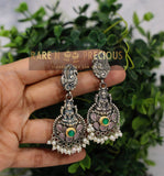German silver long haar with pachi accents