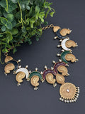Stunning Amrapali inspired copper tone necklace with mango design