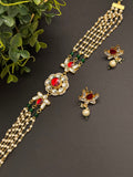 Pachi choker on pearls