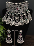 Stunning victorian finished GS choker with CZ accents