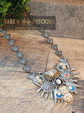 Fusion GS necklace with pachi accents