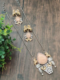 Dual tone GS pendant with Sphinx accent