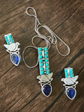 Delicate GS pendant with bird motif