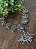 Stunning carved Das Avataram necklace set
