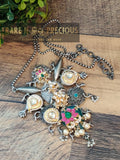 Fusion GS necklace with pachi accents